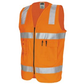 Cottn Air Flow D/N Safety Vest Orange 6XL